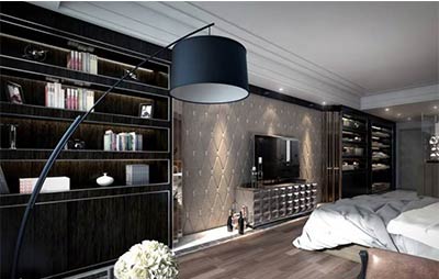 Thiết kế nội thất phòng ngủ phong cách cổ điển – 121 Nguyễn Thái Học