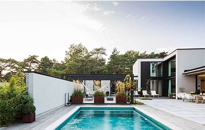 Ý tưởng thiết kế biệt thự sân vườn đẹp tại Thụy Điển – Villa J