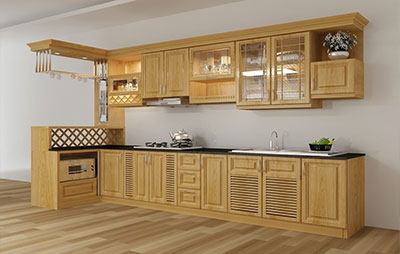 3 mẫu tủ bếp đẹp cho không gian bếp hiện đại