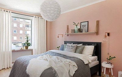 Phòng ngủ nên sơn màu gì để mang lại may mắn?